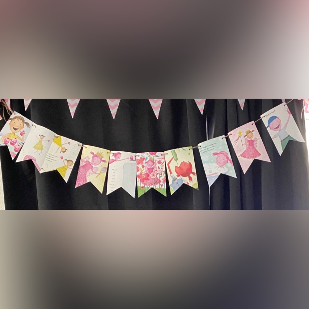 Pinkalicious birthday banner